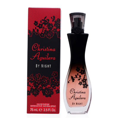 BY NIGHT/CHRISTINA AGUILERA EDP SPRAY 2.5 OZ (75 ML) (W)