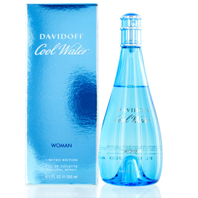 COOLWATER WOMEN/DAVIDOFF EDT SPRAY 6.7 OZ (W)