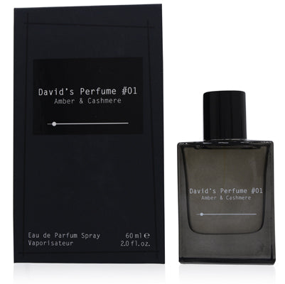 #01 AMBER & CASHMERE/DAVID'S PERFUME EDP SPRAY 2.0 OZ (60 ML) (U)