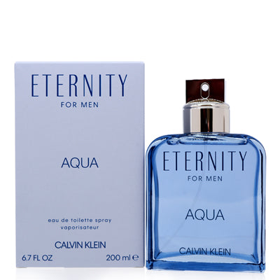 ETERNITY AQUA/CALVIN KLEIN EDT SPRAY 6.7 OZ (M)