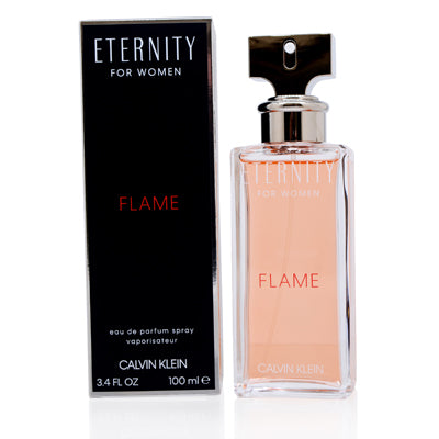 ETERNITY FLAME/CALVIN KLEIN EDP SPRAY 3.4 OZ (100 ML) (W)