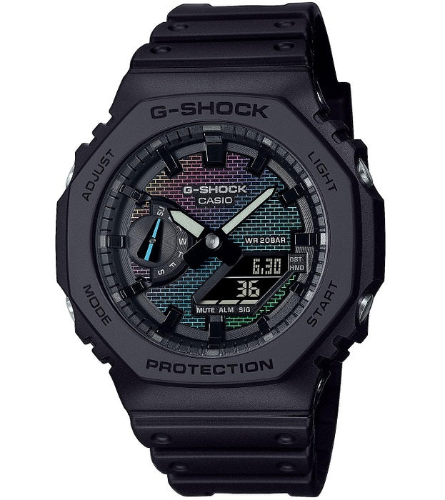 G-SHOCK Mod. OAK - RAINBOW BRICK WALL SERIE GA-2100RW-1AER