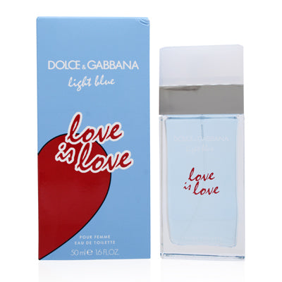 LIGHT BLUE LOVE IS LOVE/D&G EDT SPRAY LIMITED EDITION 1.6 OZ (50 ML) (W)