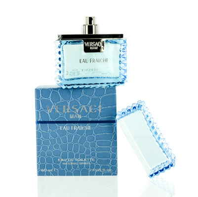 VERSACE MAN EAU FRAICHE/VERSACE EDT SPRAY (BLUE) 1.7 OZ (M)