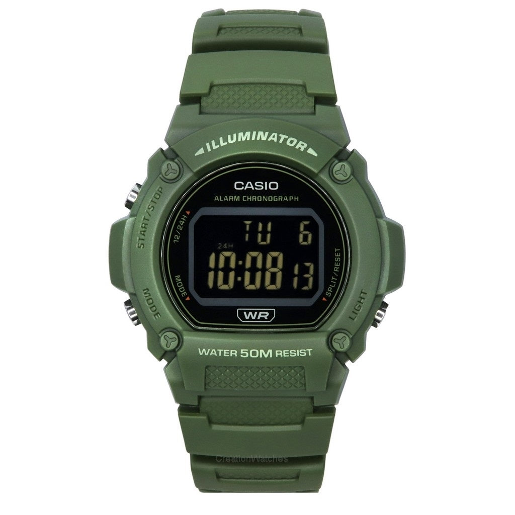 CASIO ILLUMINATOR W-219HC-3BUDF