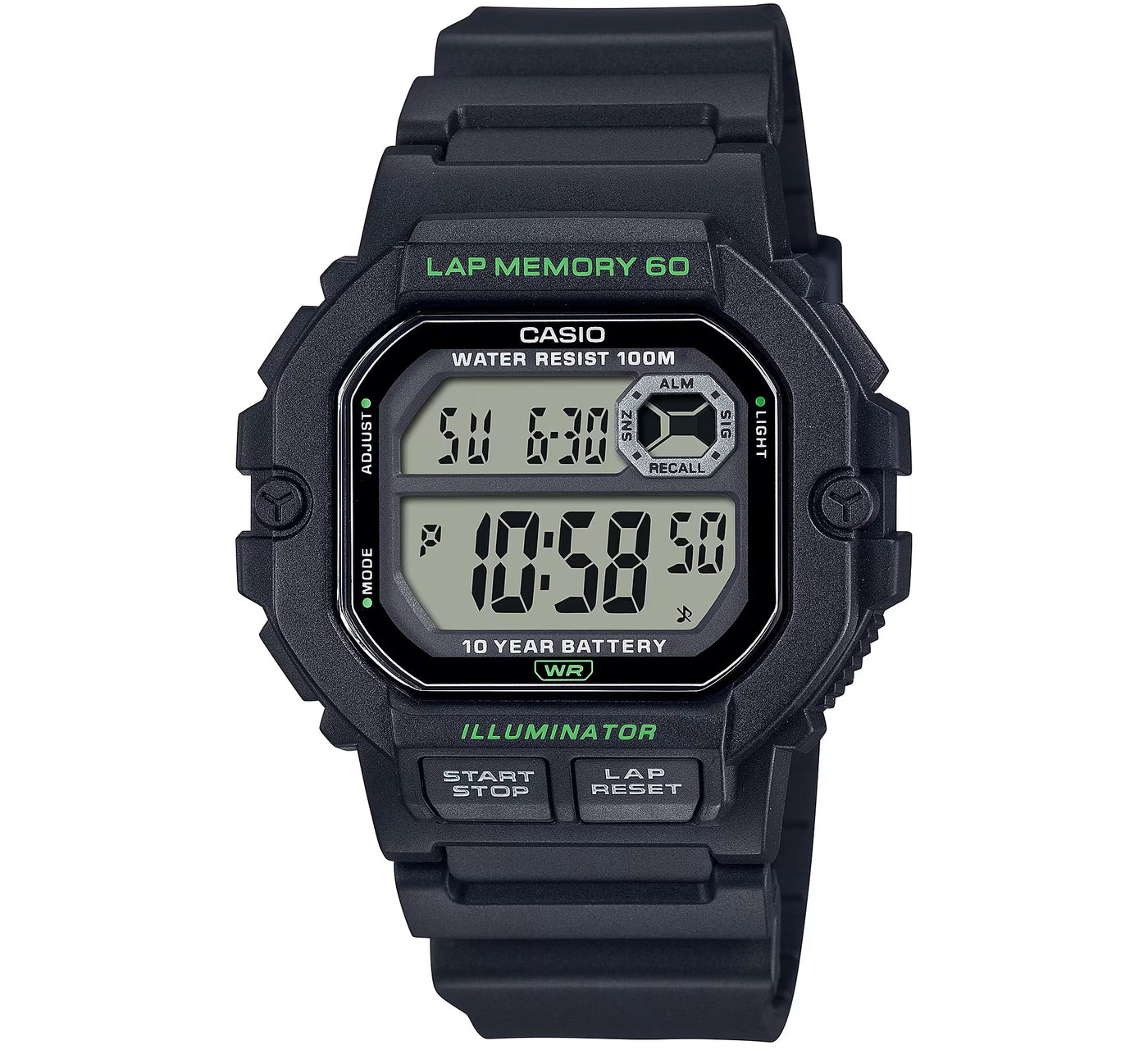 CASIO ILLUMINATOR WS-1400H-1AVCF
