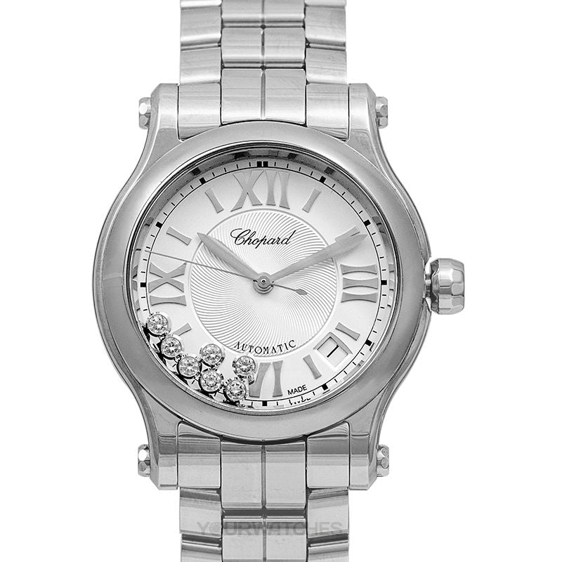 CHOPARD MOD. HAPPY SPORT AUTOMATIC W/Diamonds 278559-3002