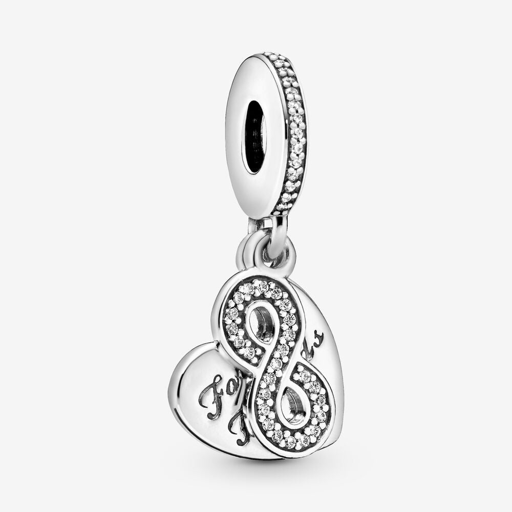 PANDORA JEWELRY Mod. FOREVER FRIENDS HEART 791948CZ