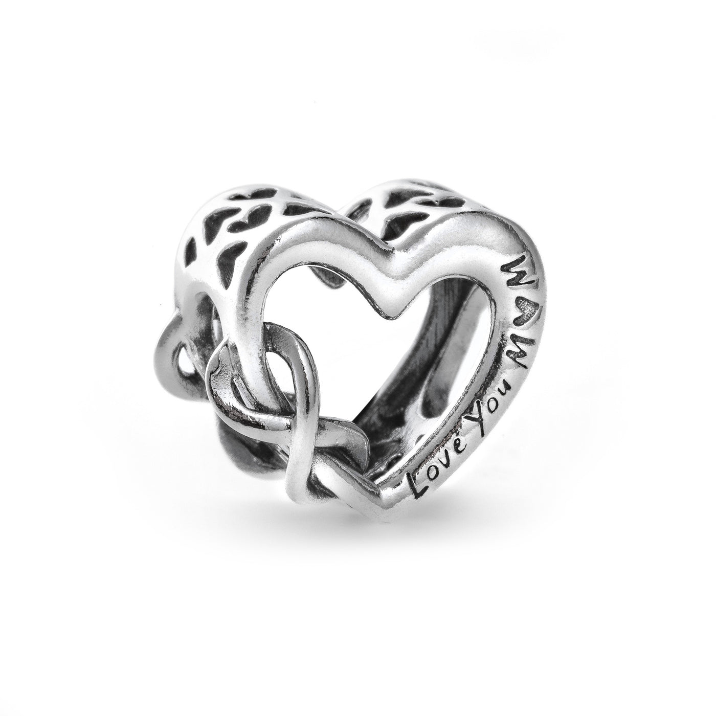 PANDORA JEWELRY Mod. LOVE YOU MUM INFINITY HEART 798825C00