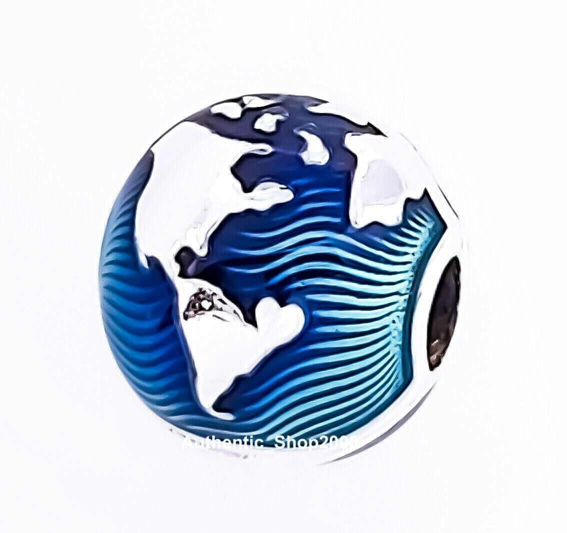 PANDORA JEWELRY Mod. BLUE GLOBE CLIP 799429C01