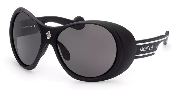 MONCLER SUNGLASSES Mod. GREY OVAL UNISEX ML0148_6402A